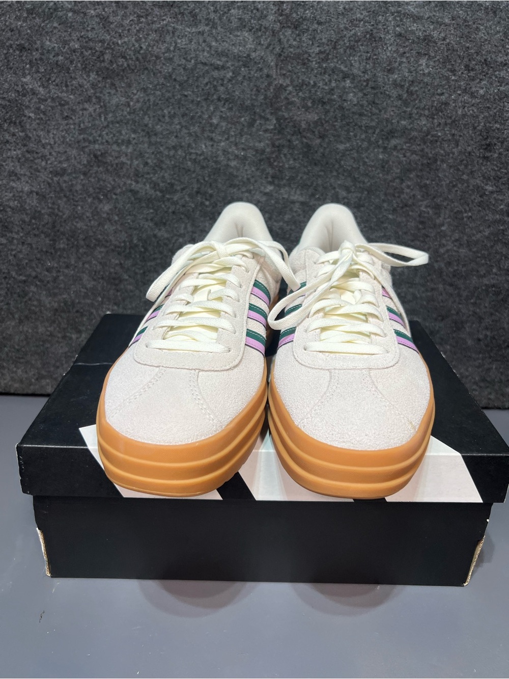 Adidas VL Court Bold Women’s Sneakers Size 8.5 - Picture 2 of 14